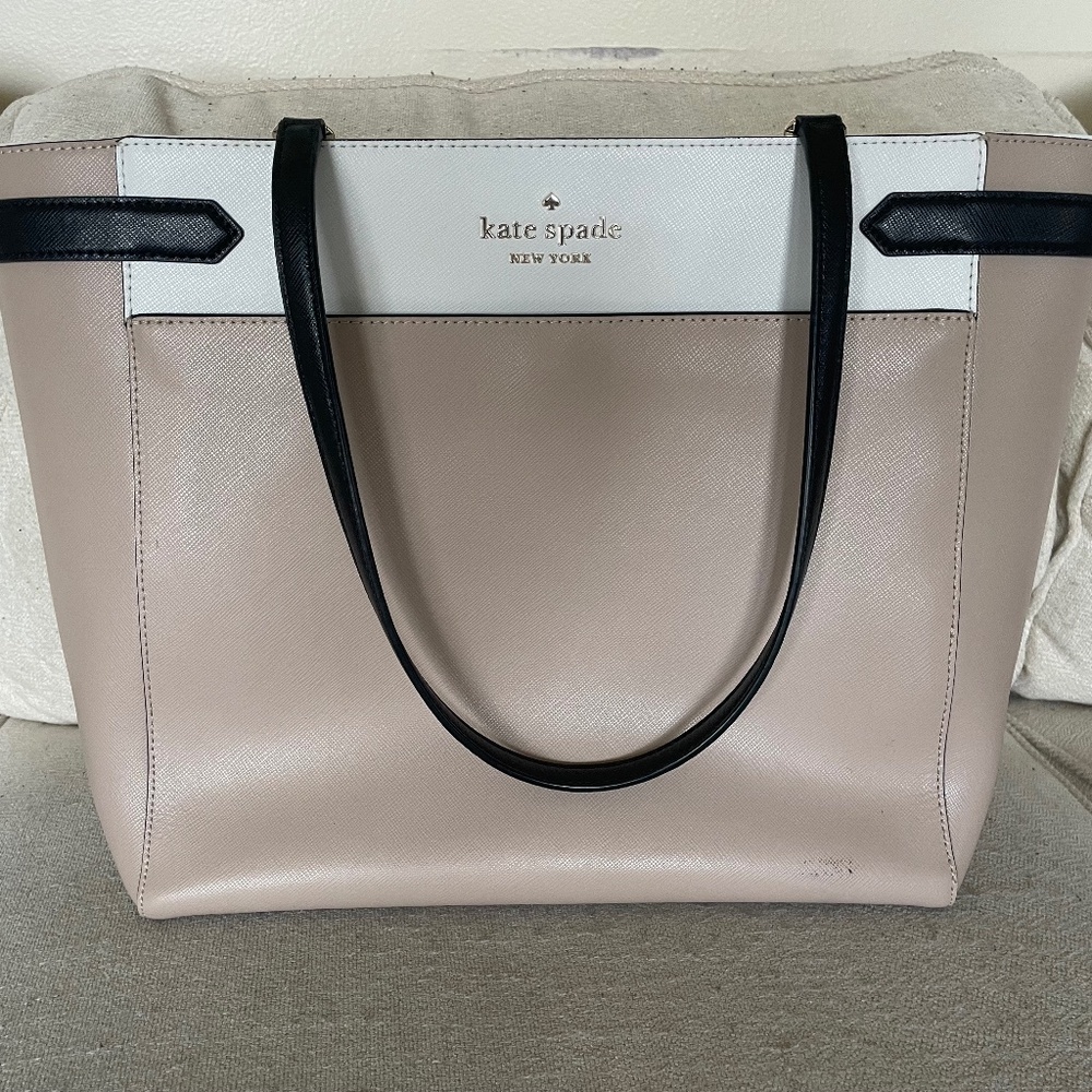 Kate Spade Staci Colorblock LapTop Shoulder Bag